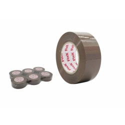 Set 6 precintos de embalar Marron