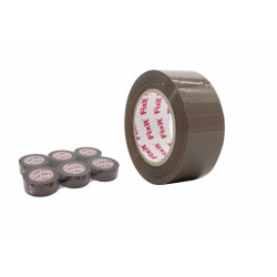 Set 6 precintos de embalar Marron