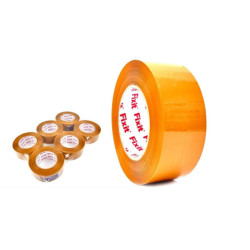 Set 6 precintos de embalar Naranja