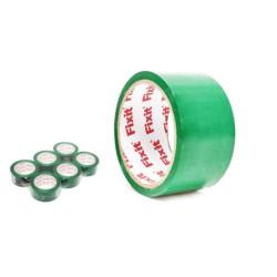 Set 6 precintos de embalar Verde