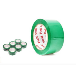 Set 6 precintos de embalar Verde