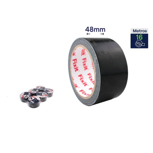Set 6 cintas americanas Negro