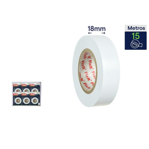 Set 12 rollos Blanco