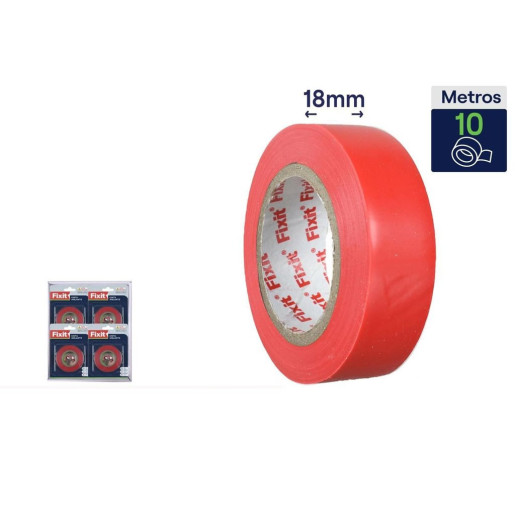 Set 12 rollos Rojo