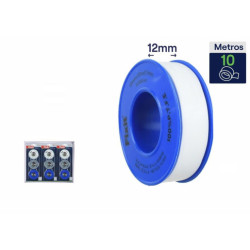 Set 36 rollos teflon Blanco