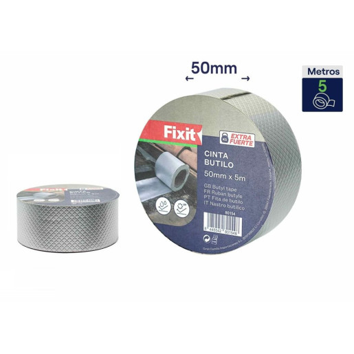 Set 6 cintas butilo Gris