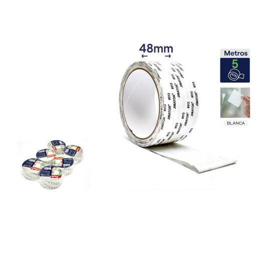 Set 6 cintas para reparar mosquiteras Blanco