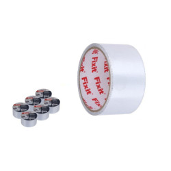 Set 6 cintas de aluminio con fibra Plateado