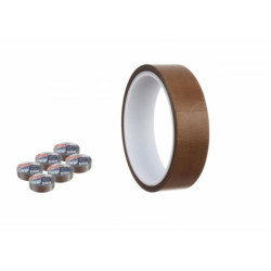 Set 6 cintas de termosellado resistente a altas temperaturas Marron