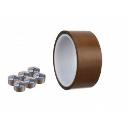 Set 6 cintas de termosellado resistente a altas temperaturas Marron