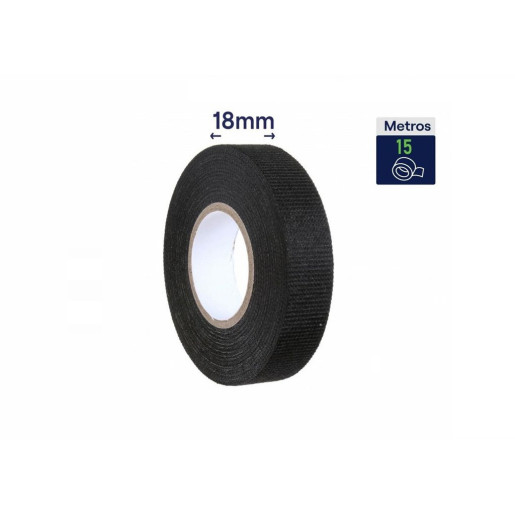 Set 12 cintas aislantes Negro