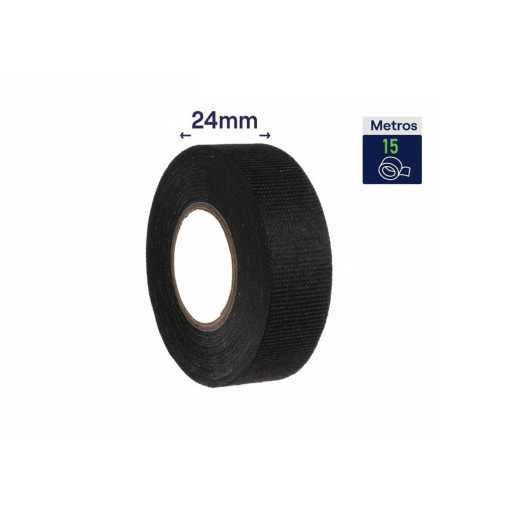 Set 12 cintas aislantes Negro