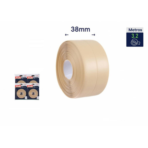 Set 12 cintas juntas Caqui - Beige
