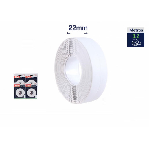 Set 12 cintas juntas Blanco