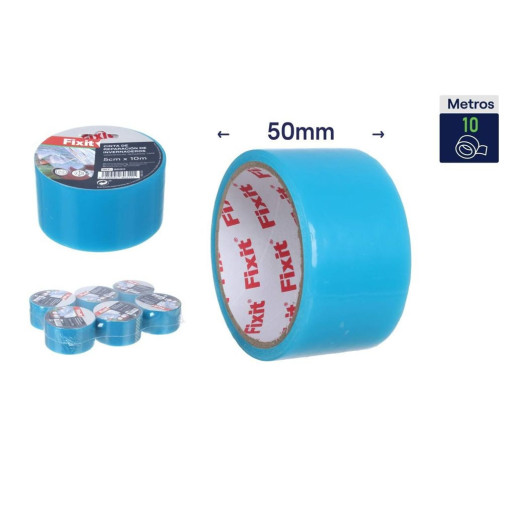 Set 6 cintas para reparacion de lonas Azul
