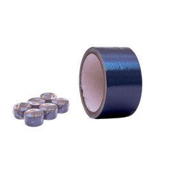 Set 6 cintas para reparacion de lonas Azul brillo