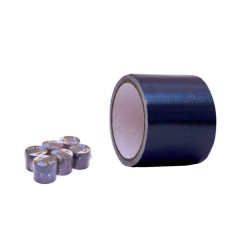 Set 6 cintas para reparacion de lonas Azul brillo
