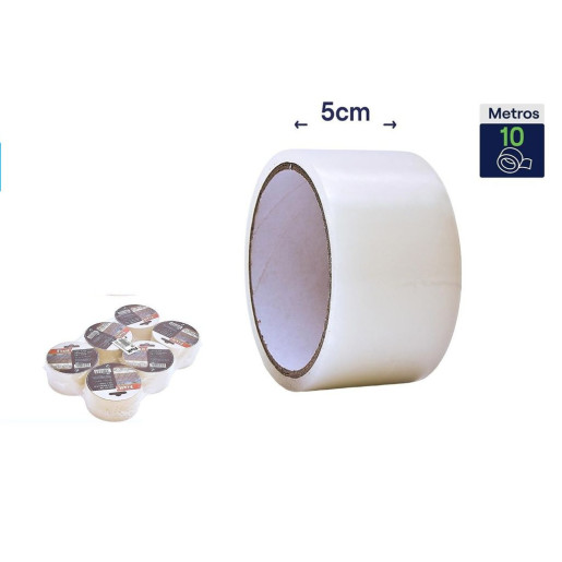 Set 6 cintas para reparacion de lonas Blanco