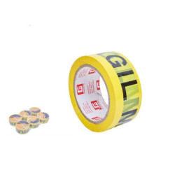 Set 6 rollos Fragil Amarillo