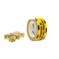 Set 6 rollos Fragil Amarillo y negro