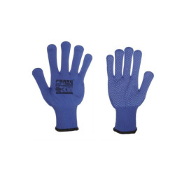 Set 12 juegos guantes jardin Azul