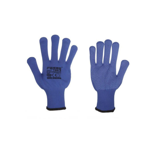 Set 12 juegos guantes jardin Azul