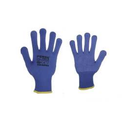 Set 12 juegos guantes jardin Azul