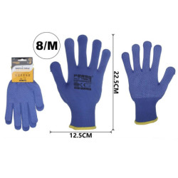 Set 12 juegos guantes jardin Azul