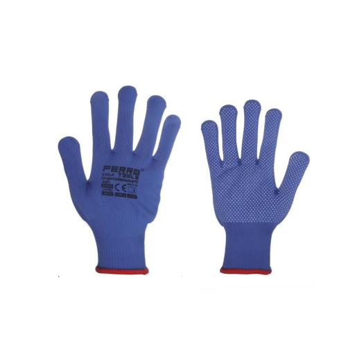 Set 12 juegos guantes jardin Azul