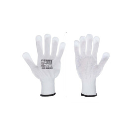 Set 12 juegos guantes jardin Blanco