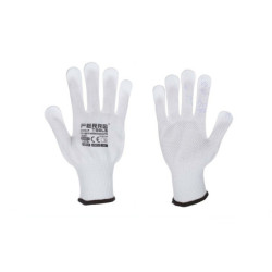 Set 12 juegos guantes jardin Blanco