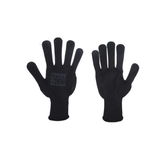 Set 12 juegos guantes jardin Negro