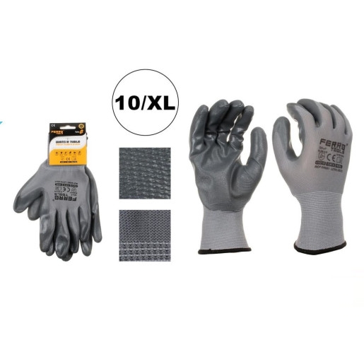 Set 12 juegos guantes Grip 13 Gris