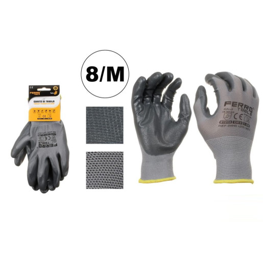 Set 12 juegos guantes Grip 13 Gris