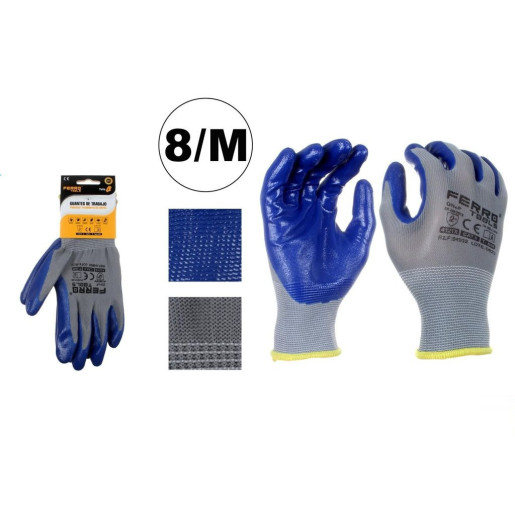 Set 12 juegos guantes Grip 13 Gris