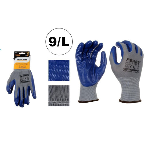 Set 12 juegos guantes Grip 13 Gris