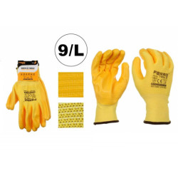 Set 12 juegos guantes Grip 13 Amarillos