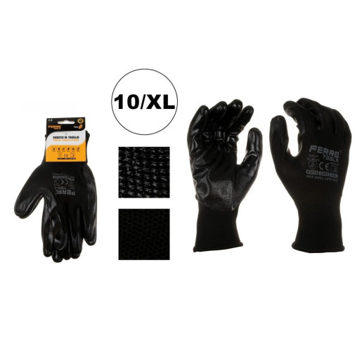 Set 12 juegos guantes Grip 13 Negros