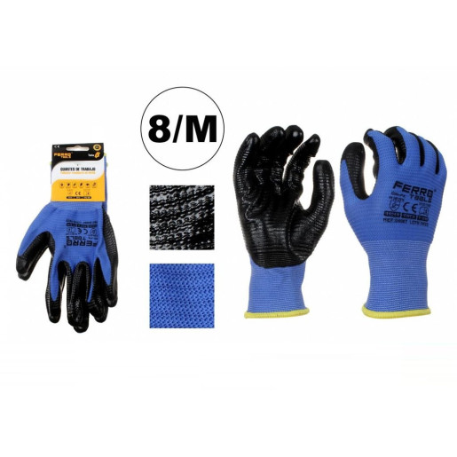 Set 12 juegos guantes Grip 13 Azules