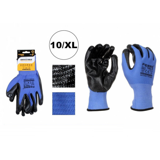 Set 12 juegos guantes Grip 13 Azules