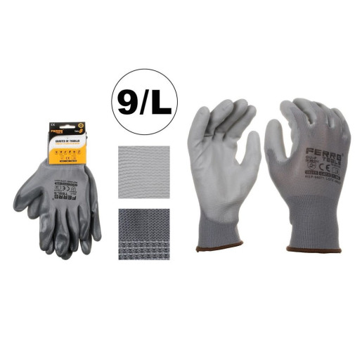 Set 12 juegos guantes Grip 13 Grises