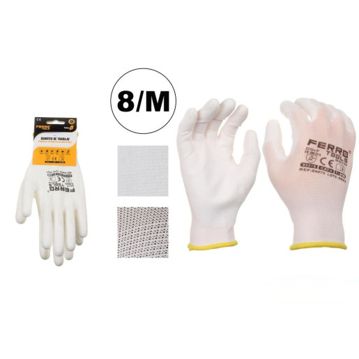 Set 12 juegos guantes Grip 13 Blancos