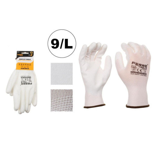 Set 12 juegos guantes Grip 13 Blancos