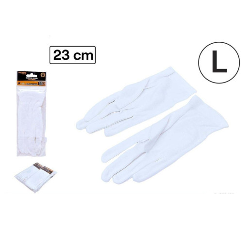 Set 12 juegos guantes Blanco