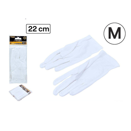 Set 12 juegos guantes Blanco