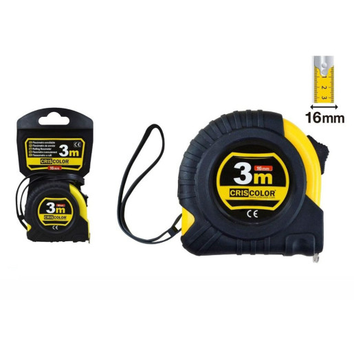 Set 12 cintas metricas Negro