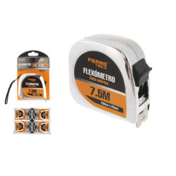 Set 6 cintas metricas Cromado