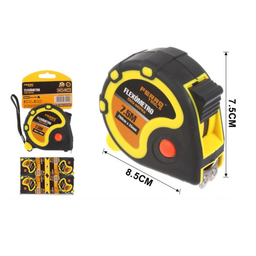 Set 6 cintas metricas Negro
