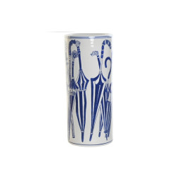 Paraguero redondo Blanco y azul