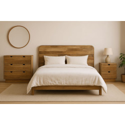 Cabecero de cama Marron